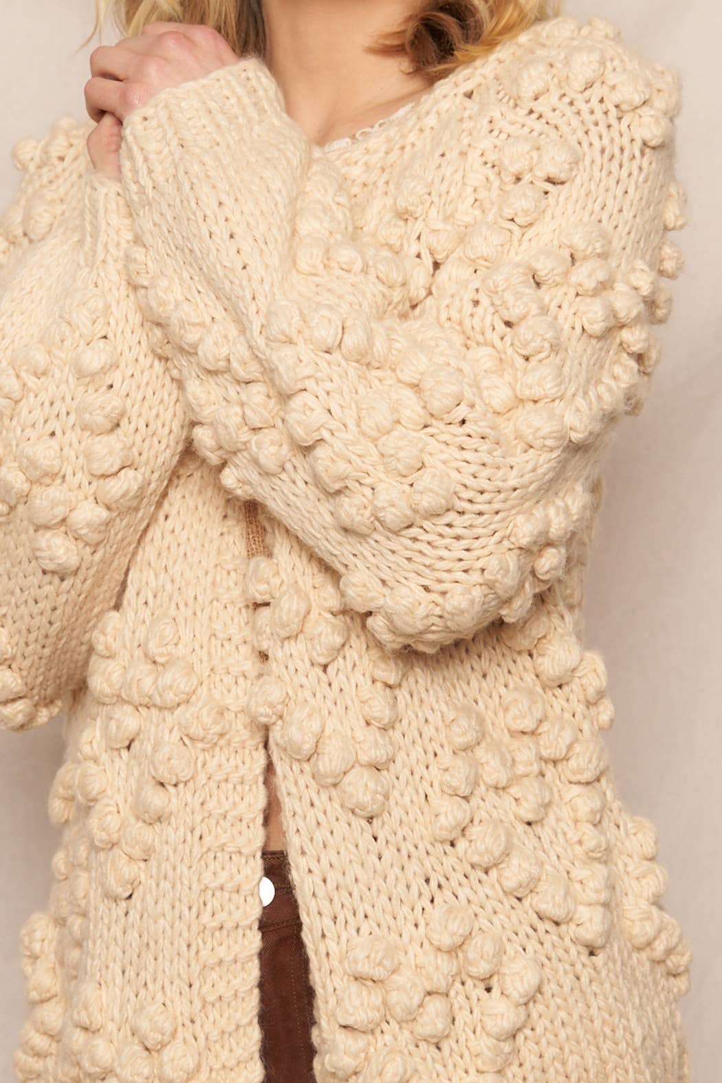 Pom Pom Cardigan ~SALE $38.40~