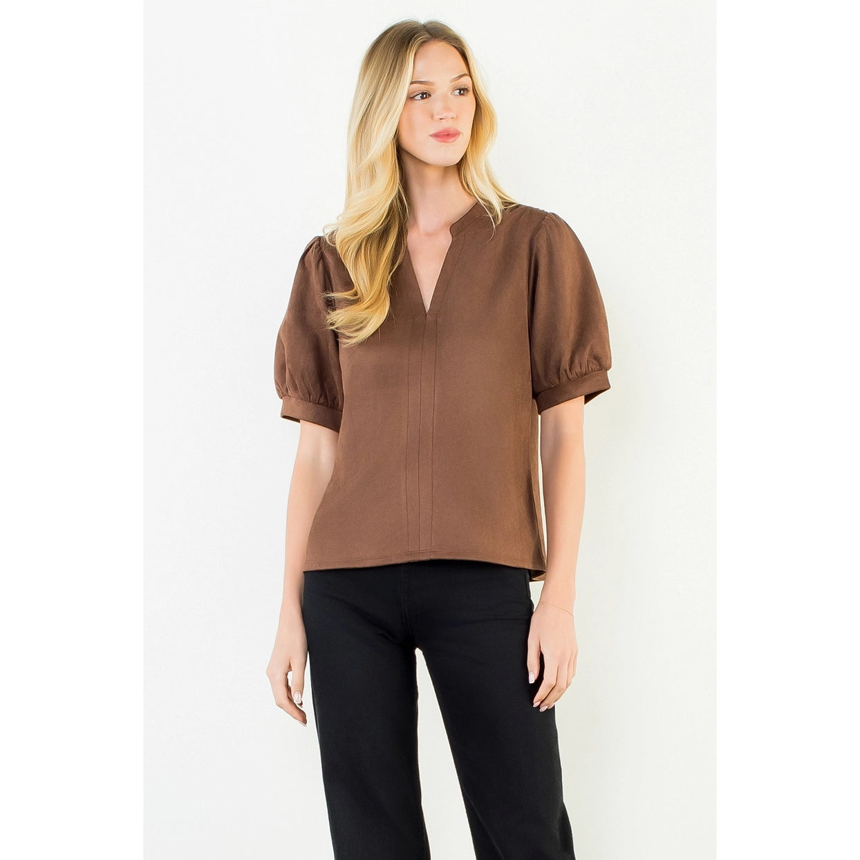 Gabriella Soft Suede Top