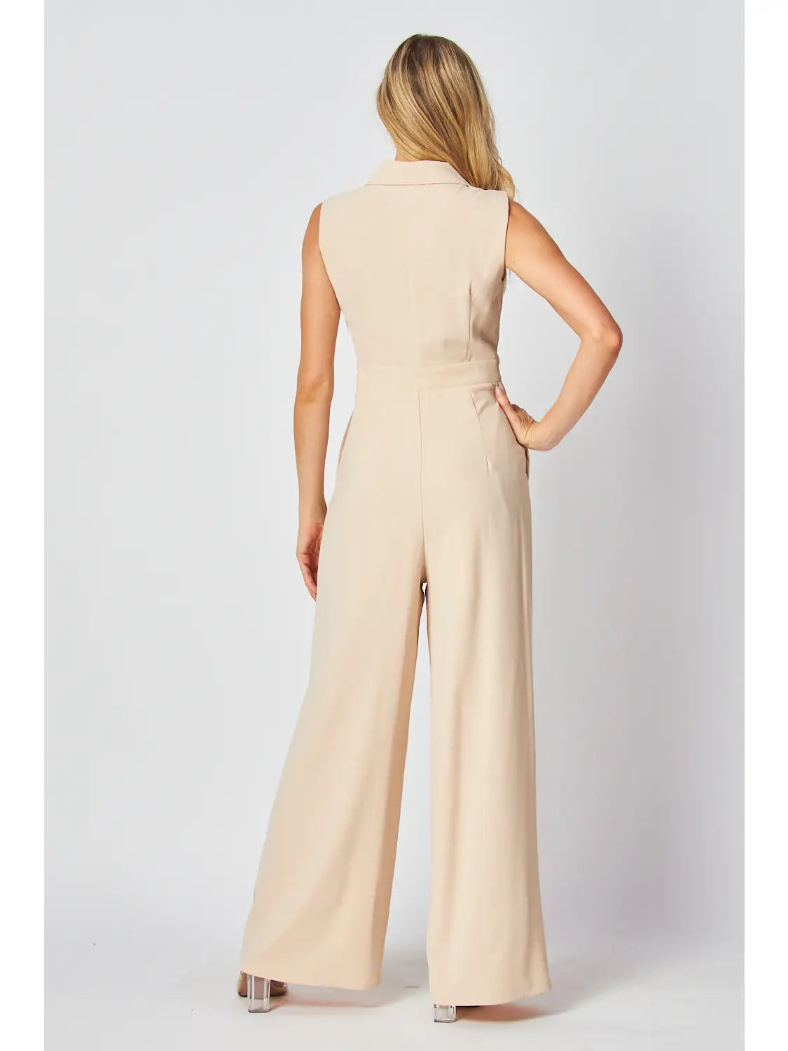 Front Tie Jumpsuit ~SALE $31.20~
