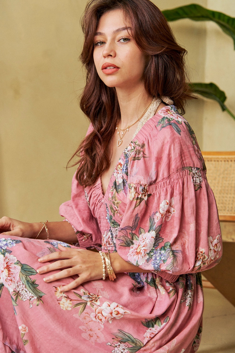 Garden Floral Maxi ~SALE 37.60~