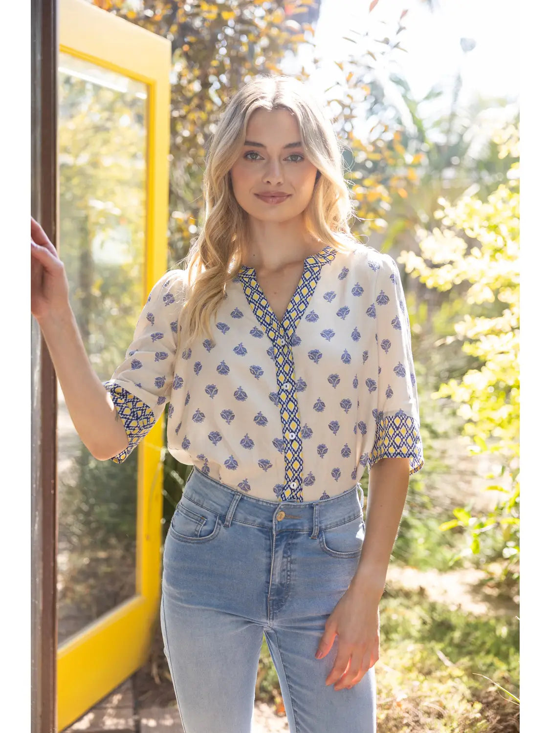 Marissa Contrast top