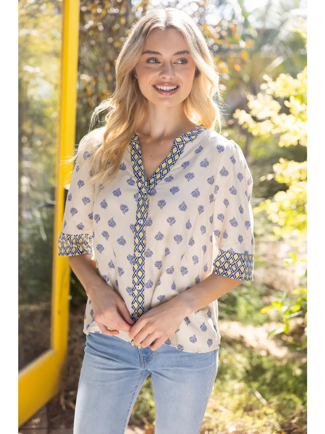 Marissa Contrast top