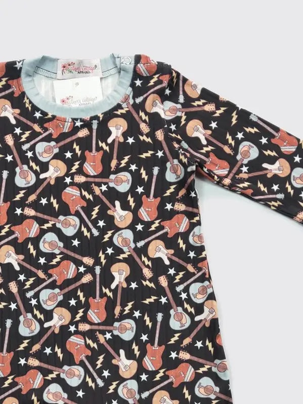 Rockin' Guitar Romper ~Originally $26~