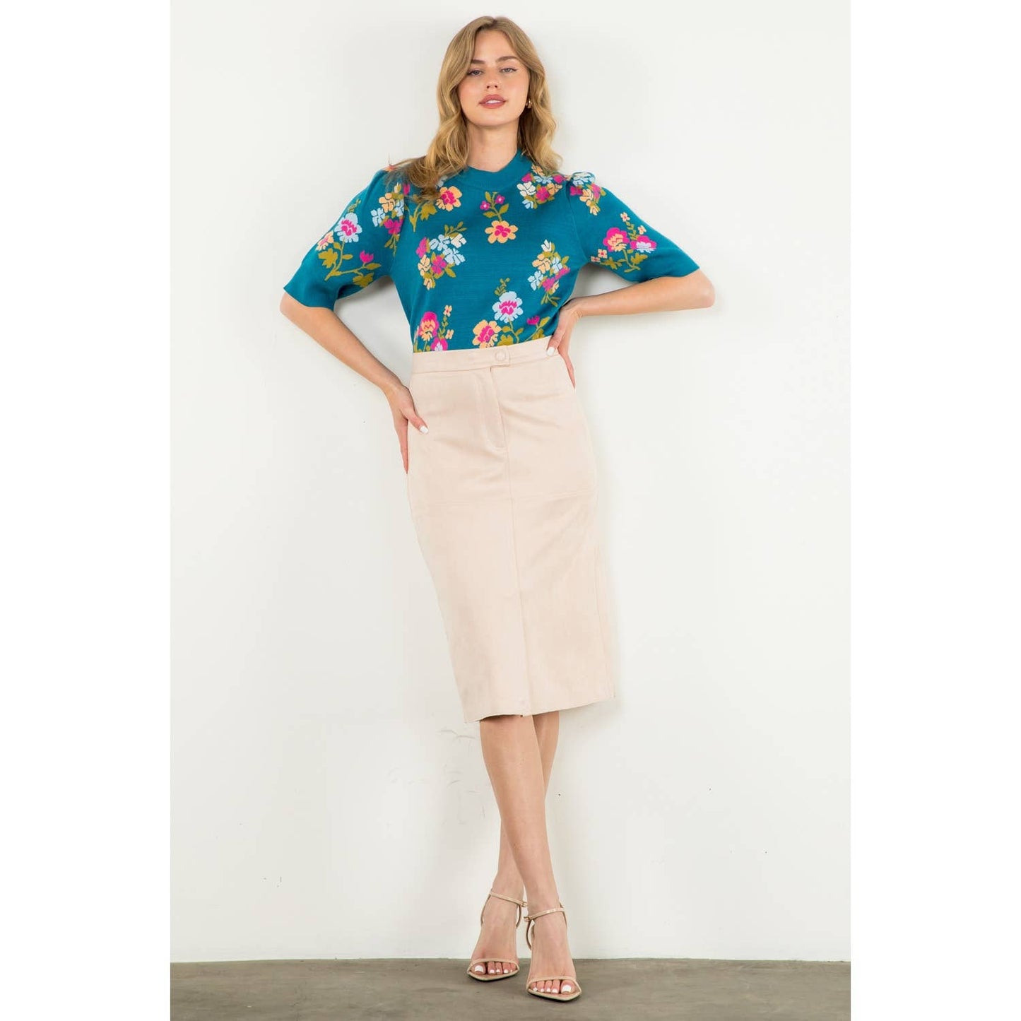 Long Suede Skirt~SALE $37.60~