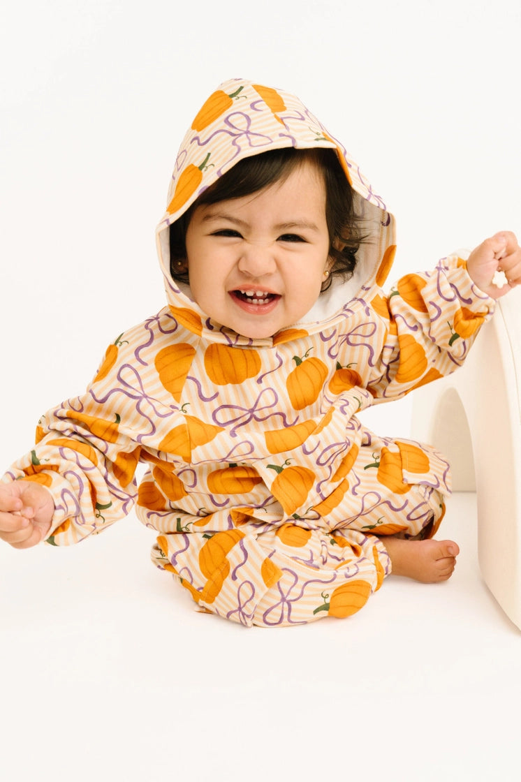 Pumpkin & Bows Cargo Hoodie Set