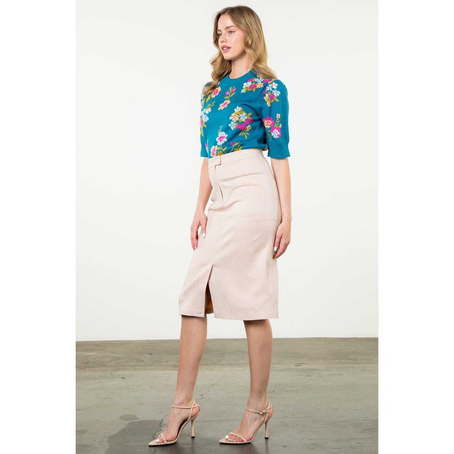 Long Suede Skirt~SALE $37.60~