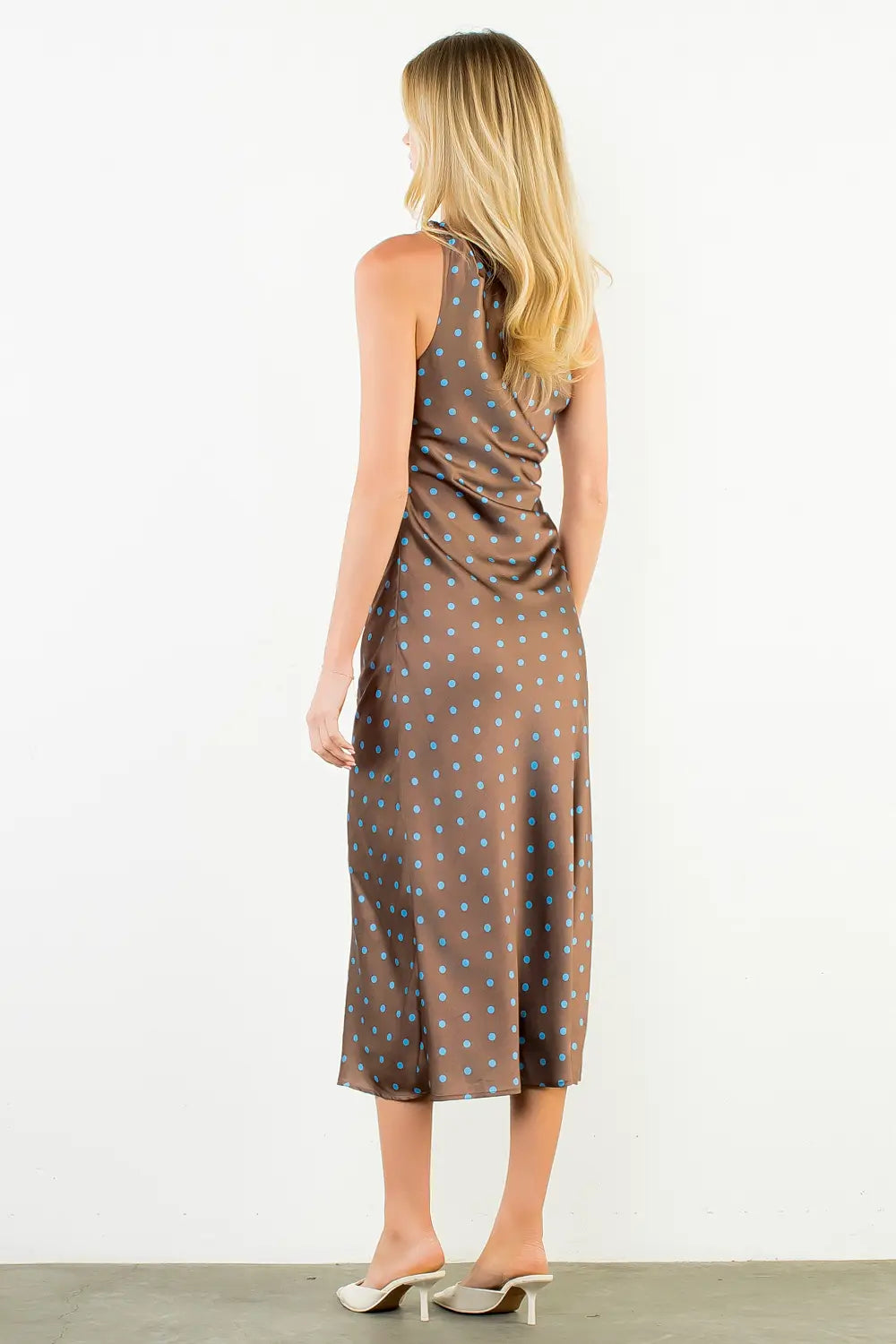Dahlia Polka Dot Dress