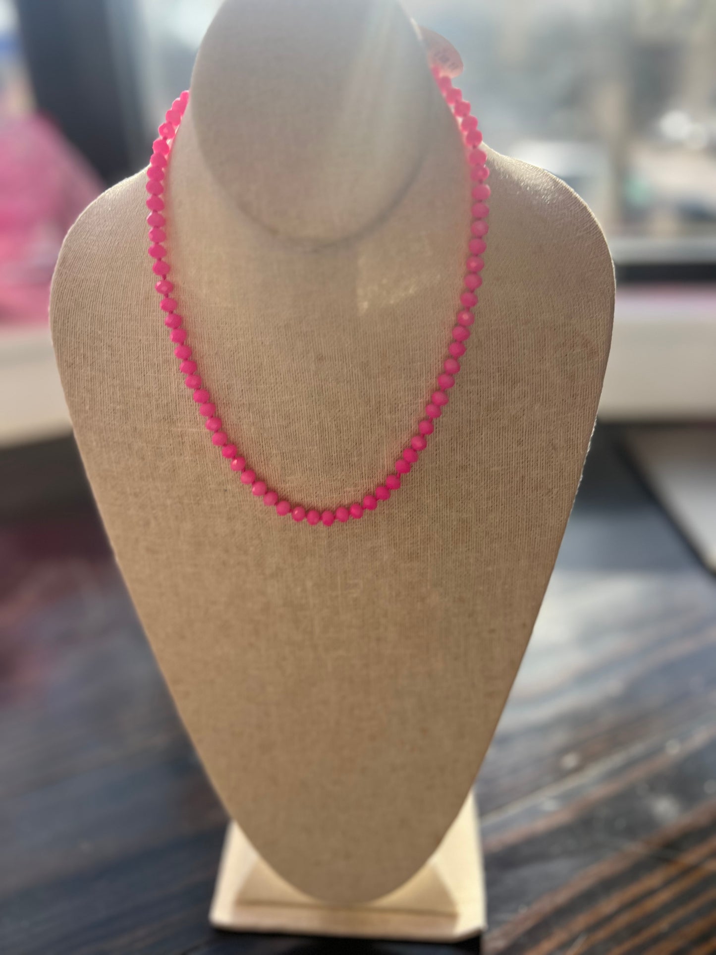 Neon Beaded Necklace (MORE COLORS) ~SALE $13.60~