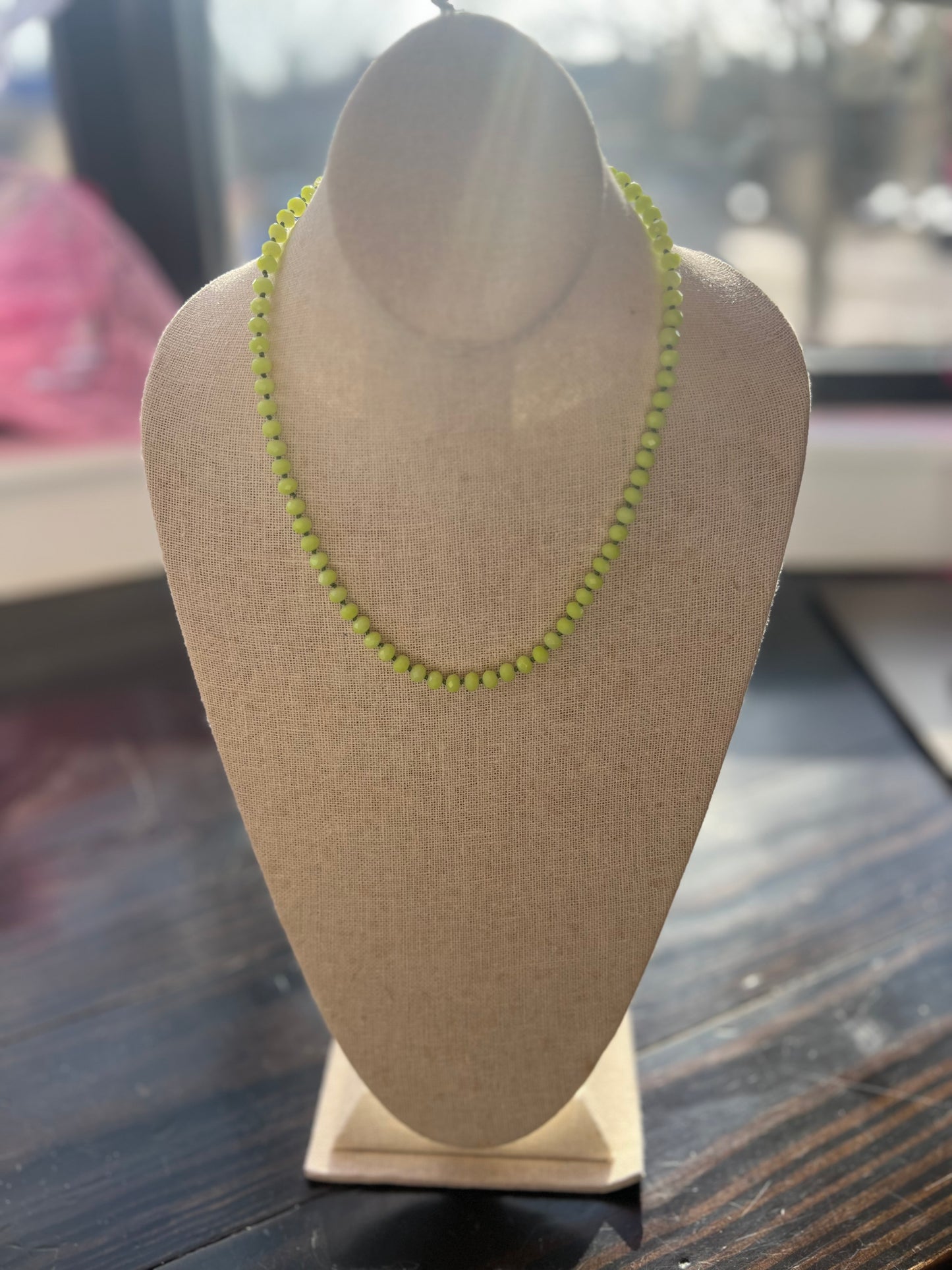 Neon Beaded Necklace (MORE COLORS) ~SALE $13.60~