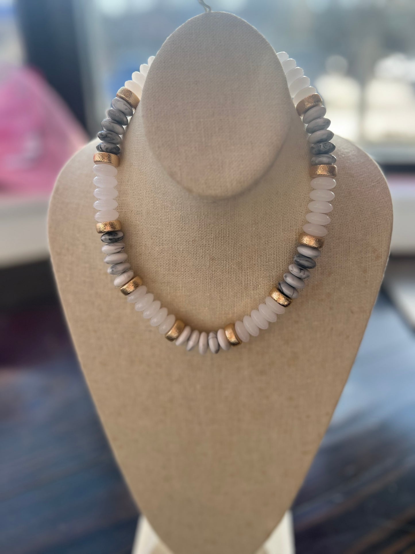 Beaded Necklace (MORE COLORS) ~SALE $15.20~