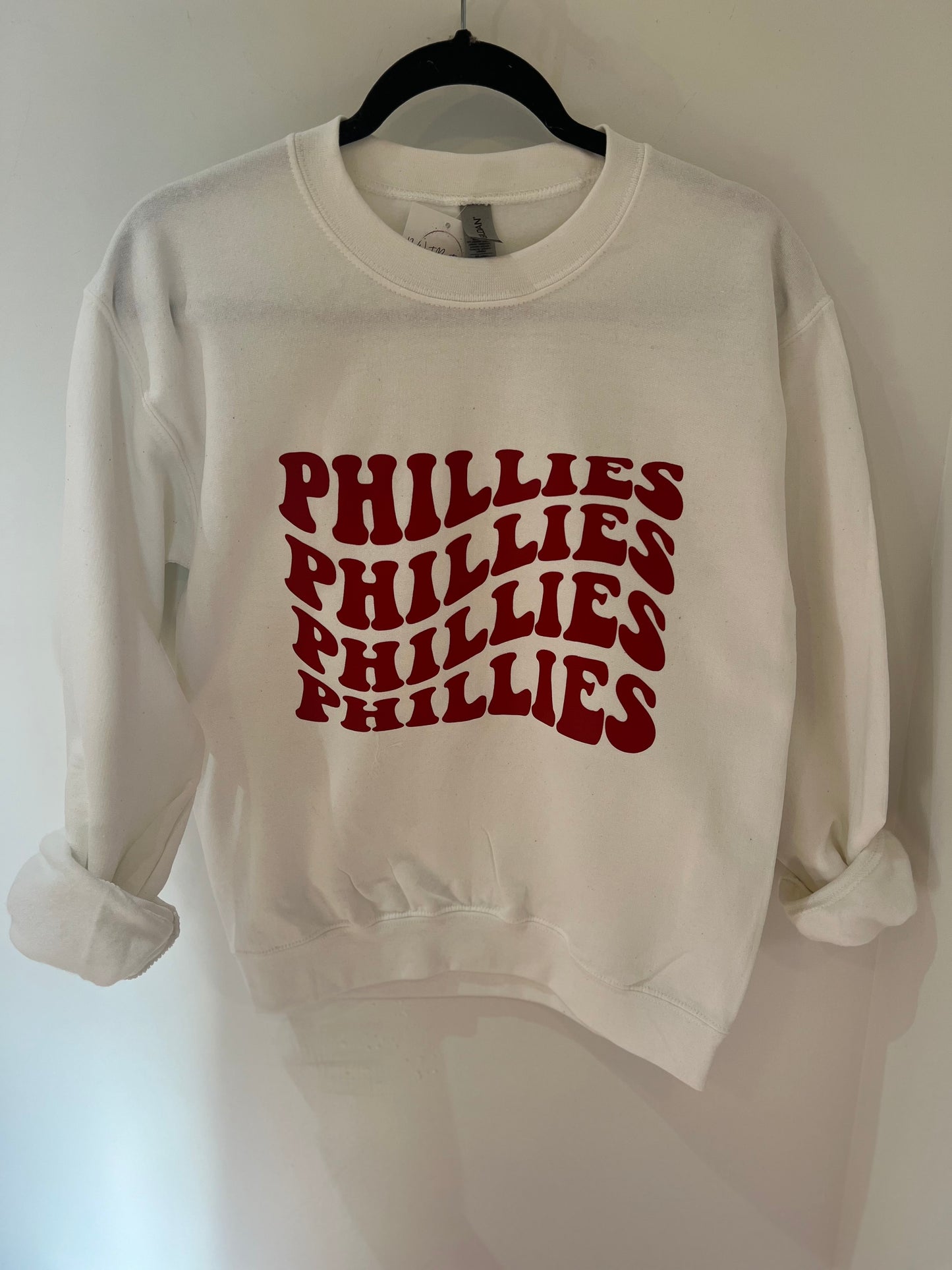 Bubble Letter Phillies Sweatshirt