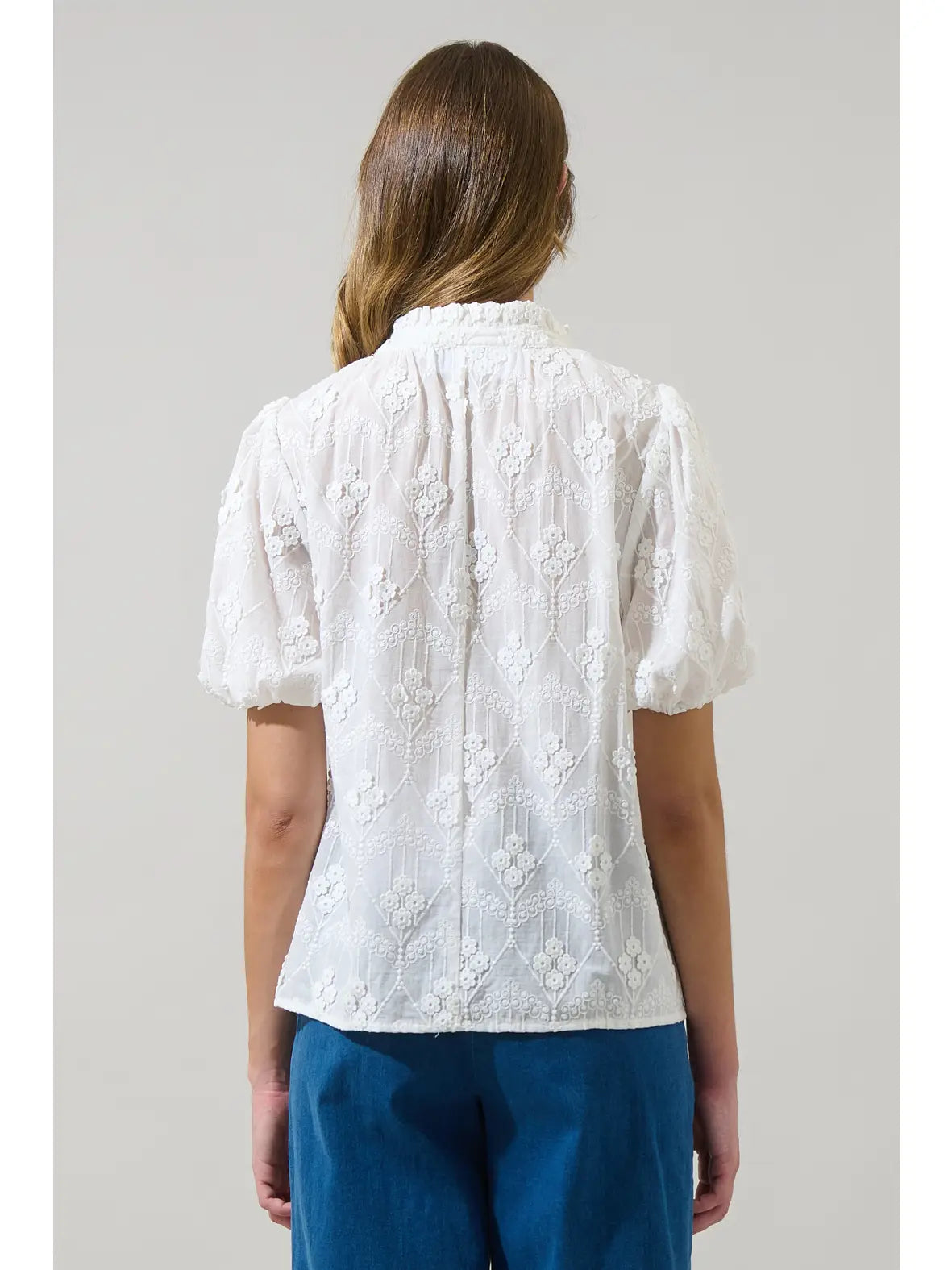 Joicy Embroidered Top