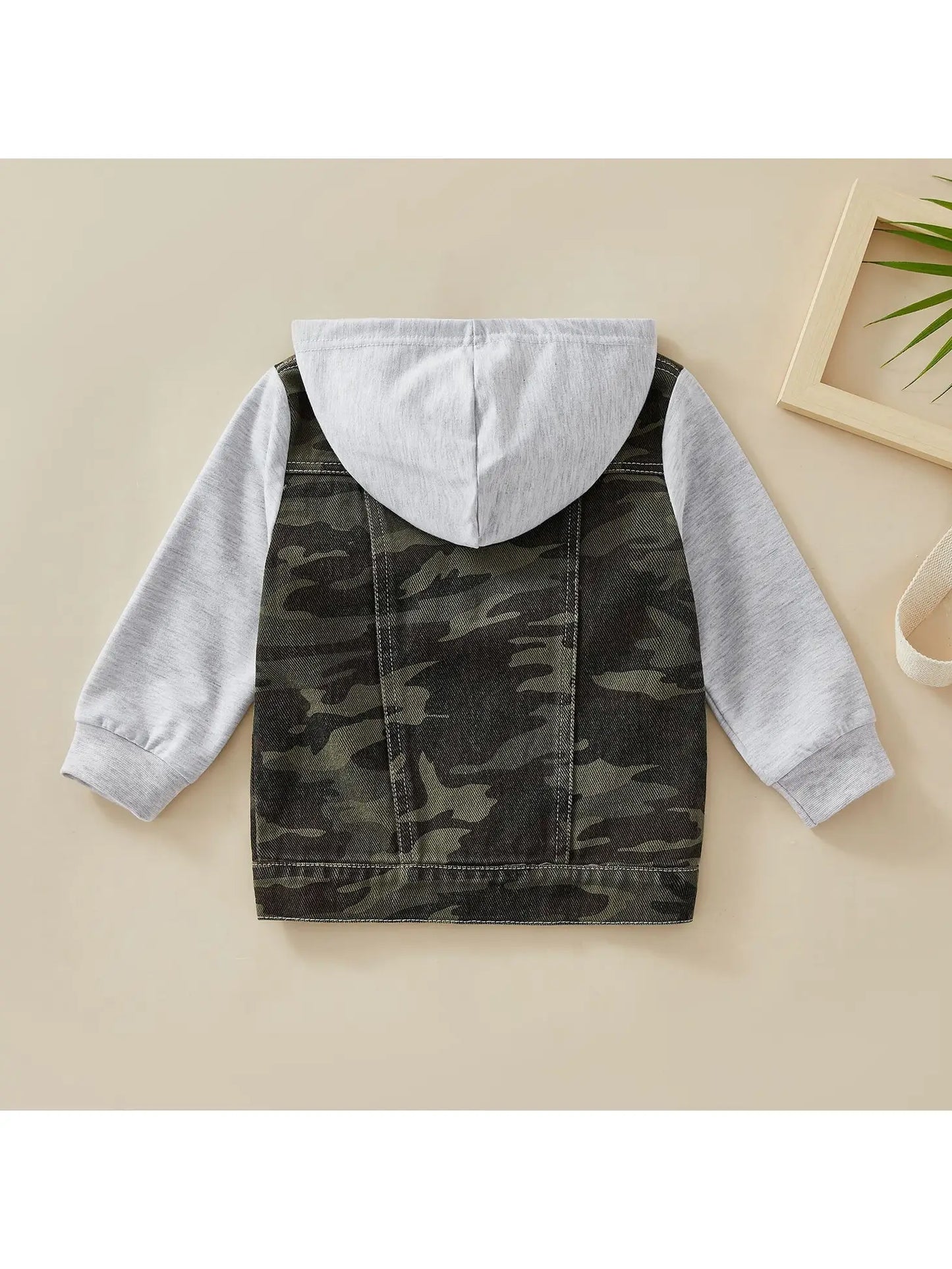 Camo Denim Jacket ~Originally $40~