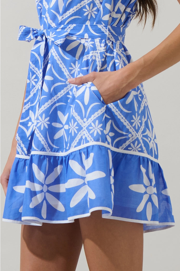 Alexie Floral Mini Dress
