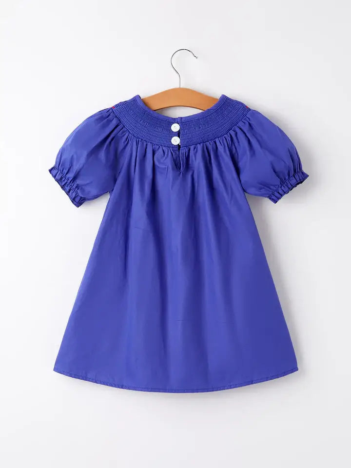 Apple Embroidered Dress