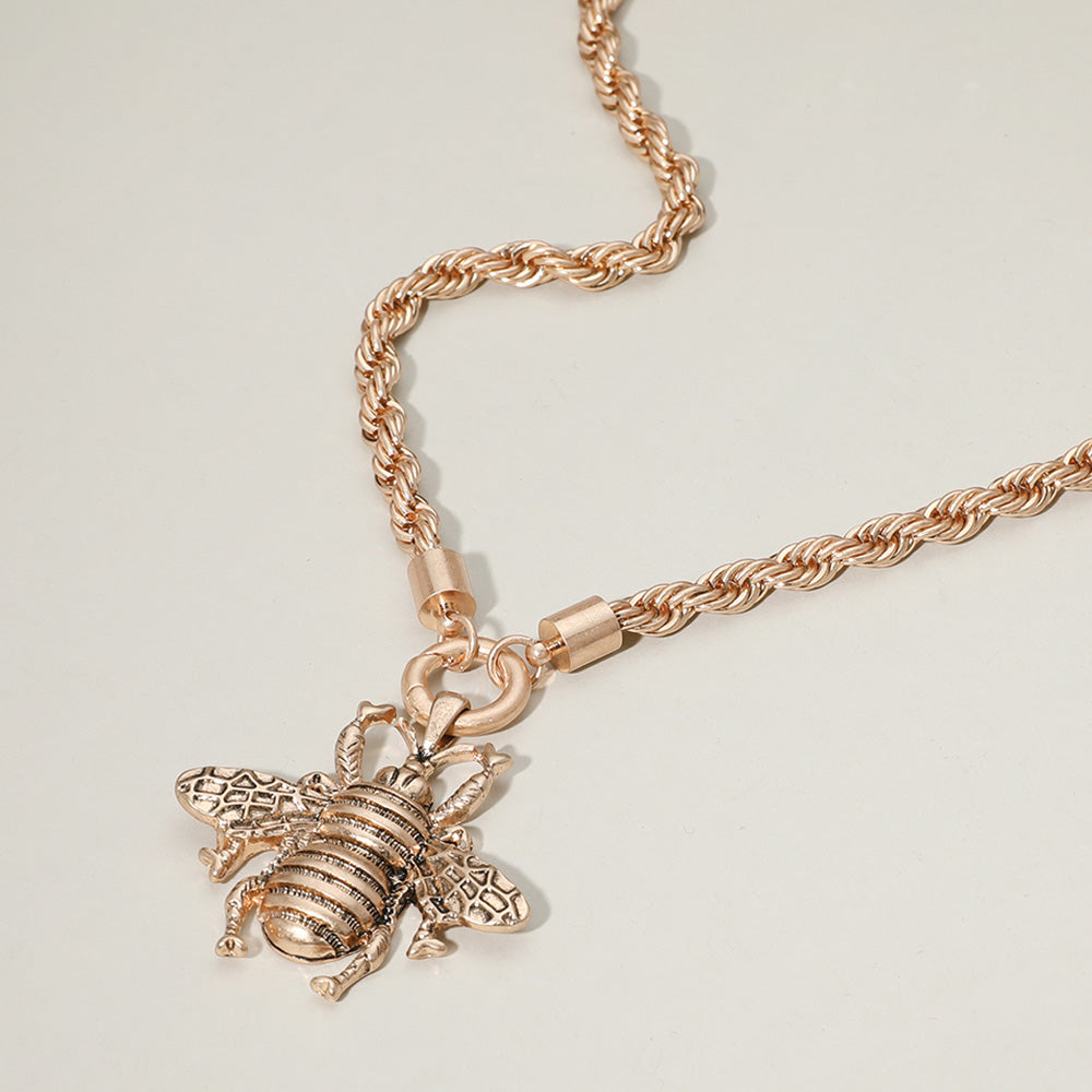 Bee Pendant Necklace