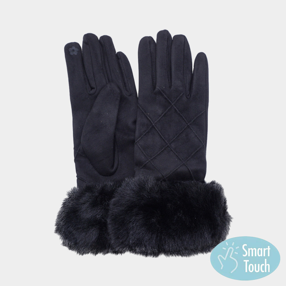 Fur Cuff Gloves