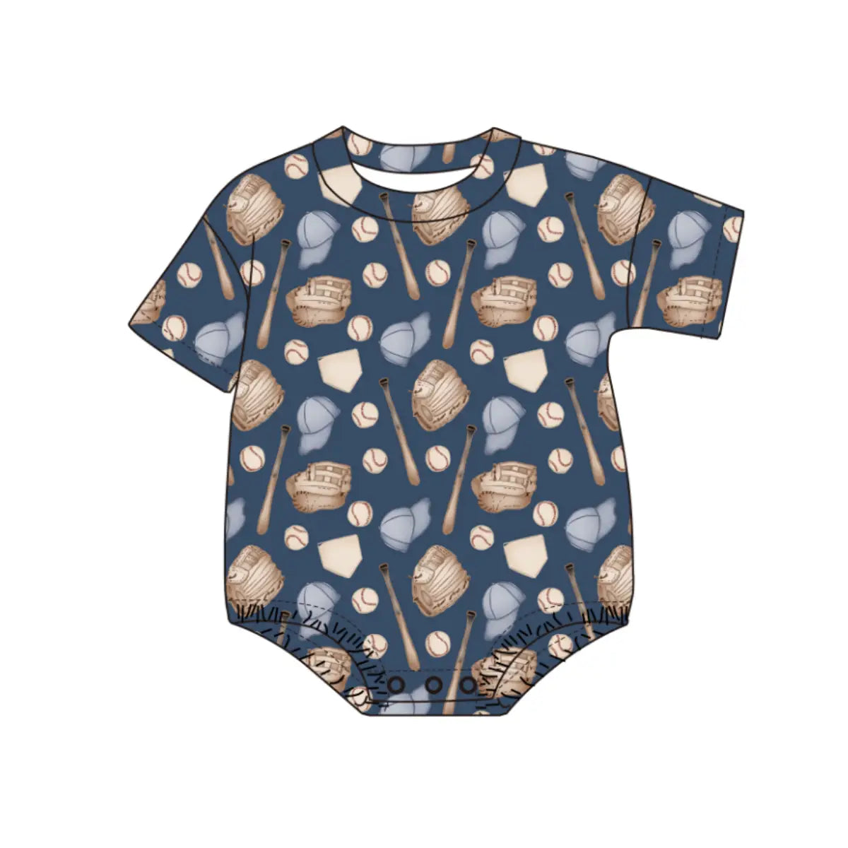 Grand Slam Bubble Romper