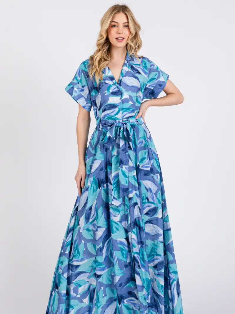 Sadie Button Down Maxi