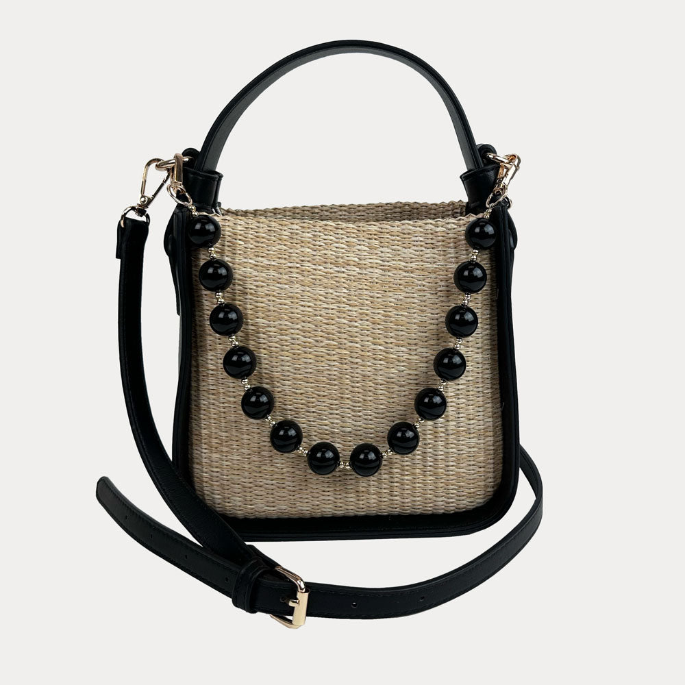 Carly Raffia Bag