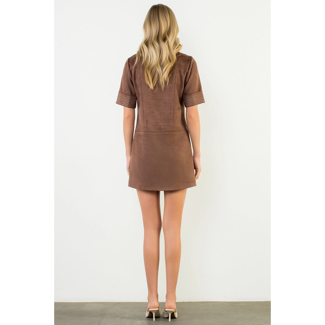 Addy Suede Dress