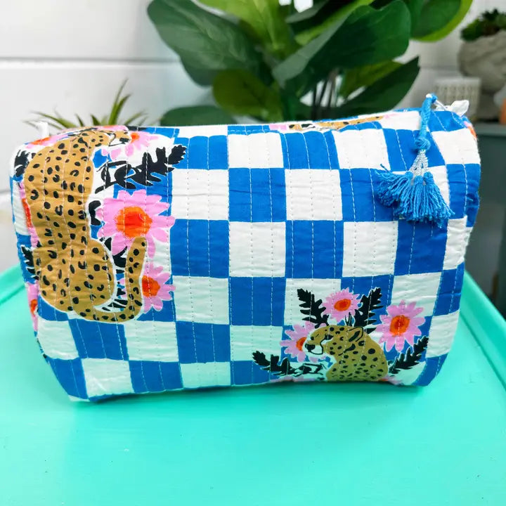 Quilted Cosmetic Bag (More Colors)
