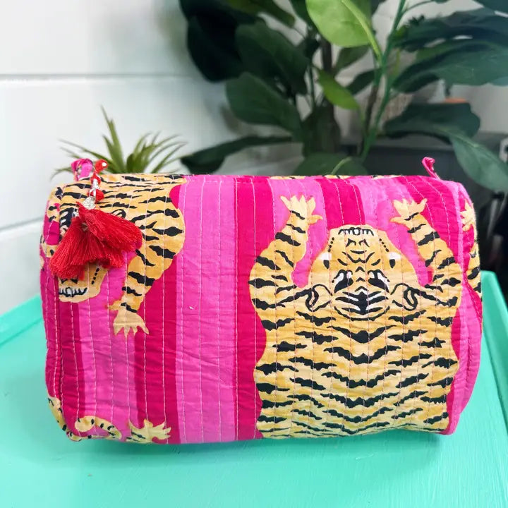 Quilted Cosmetic Bag (More Colors)
