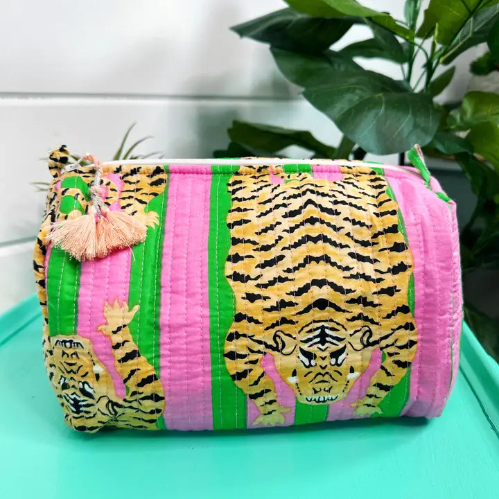 Quilted Cosmetic Bag (More Colors)