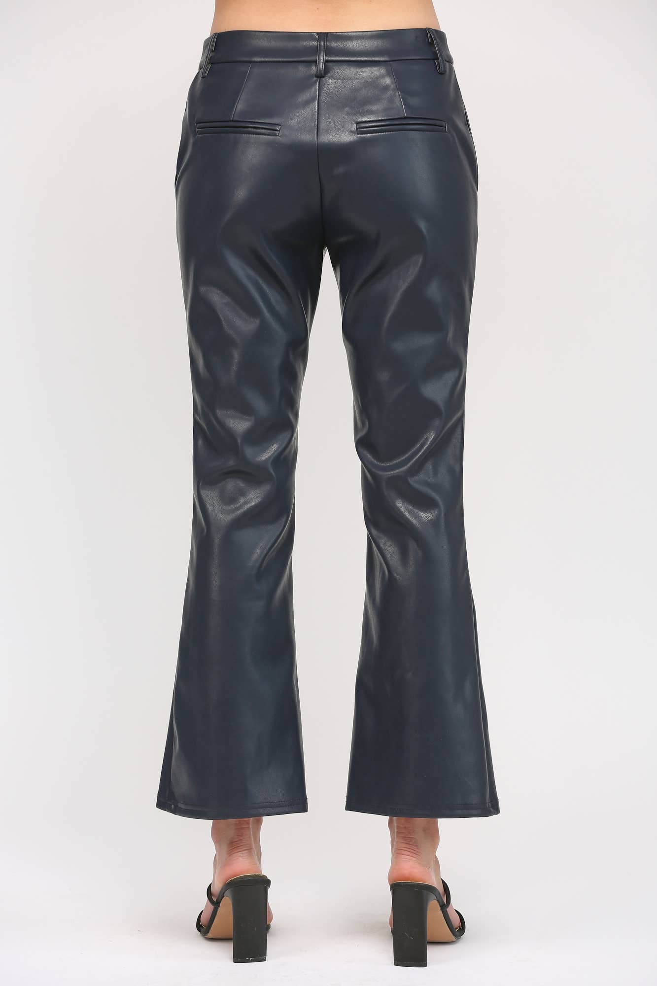 Faux Leather Flare Pant ~SALE $28.80~