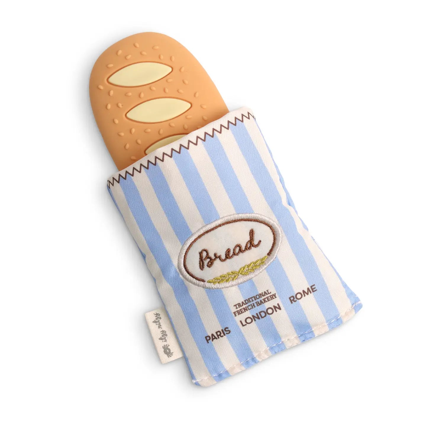 Baguette Teensy Crinkle Silicone Teether