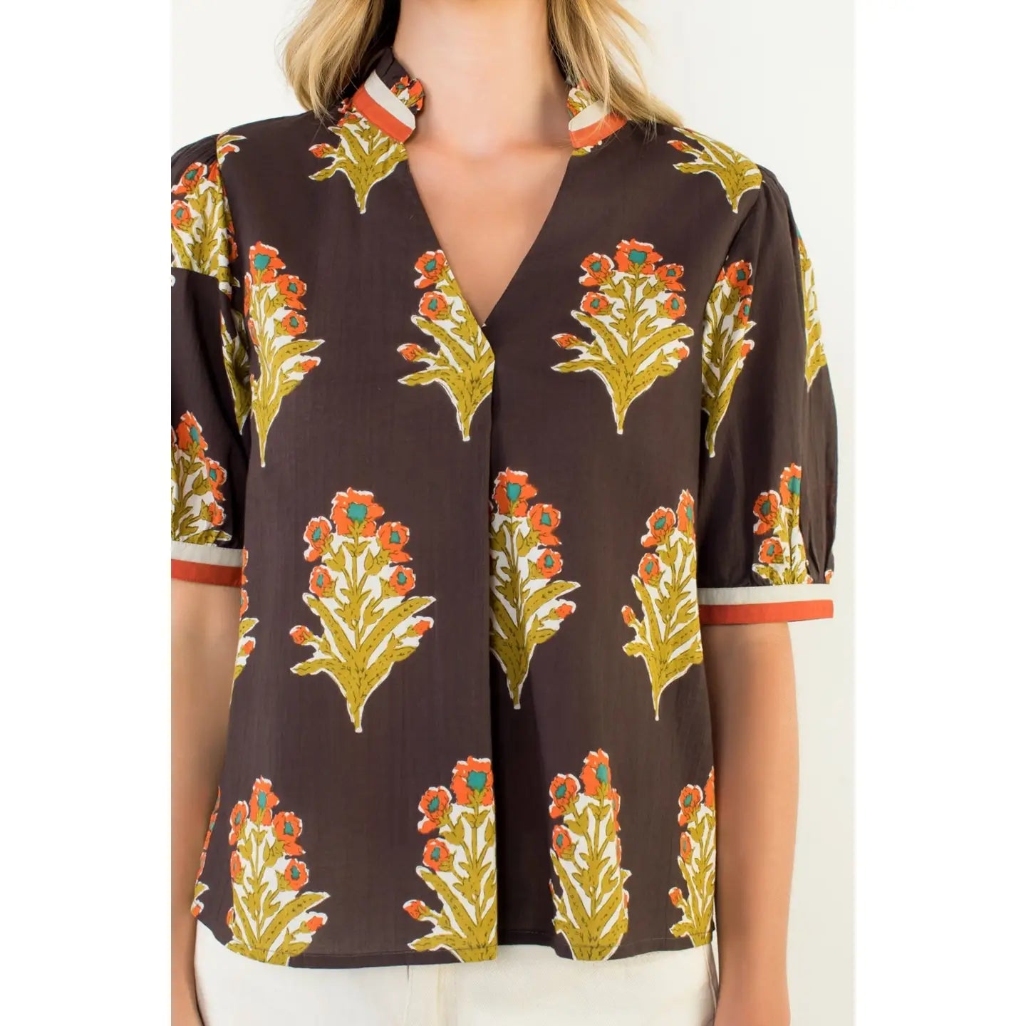 Mally Floral Top