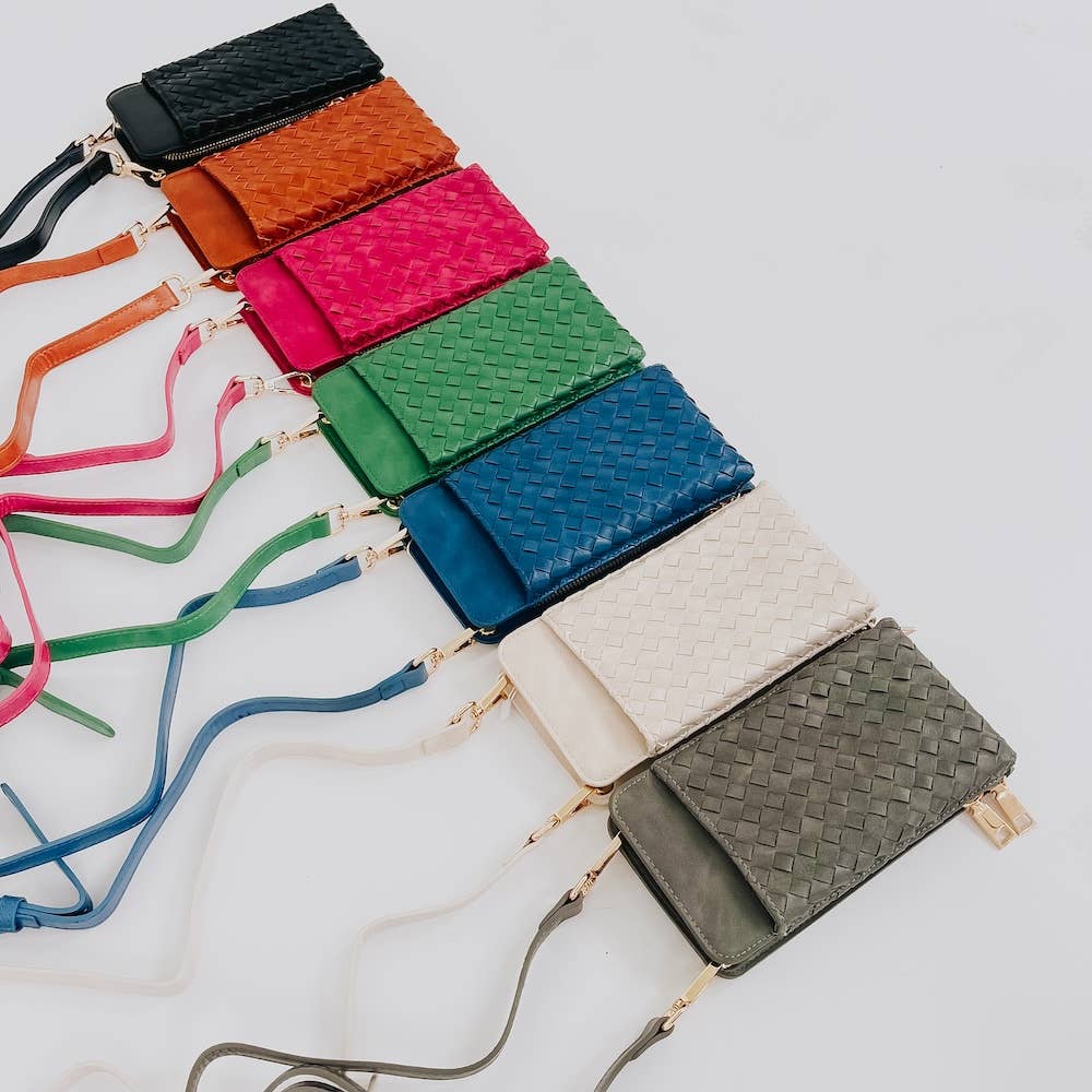 Woven Double Duty Phone Bag