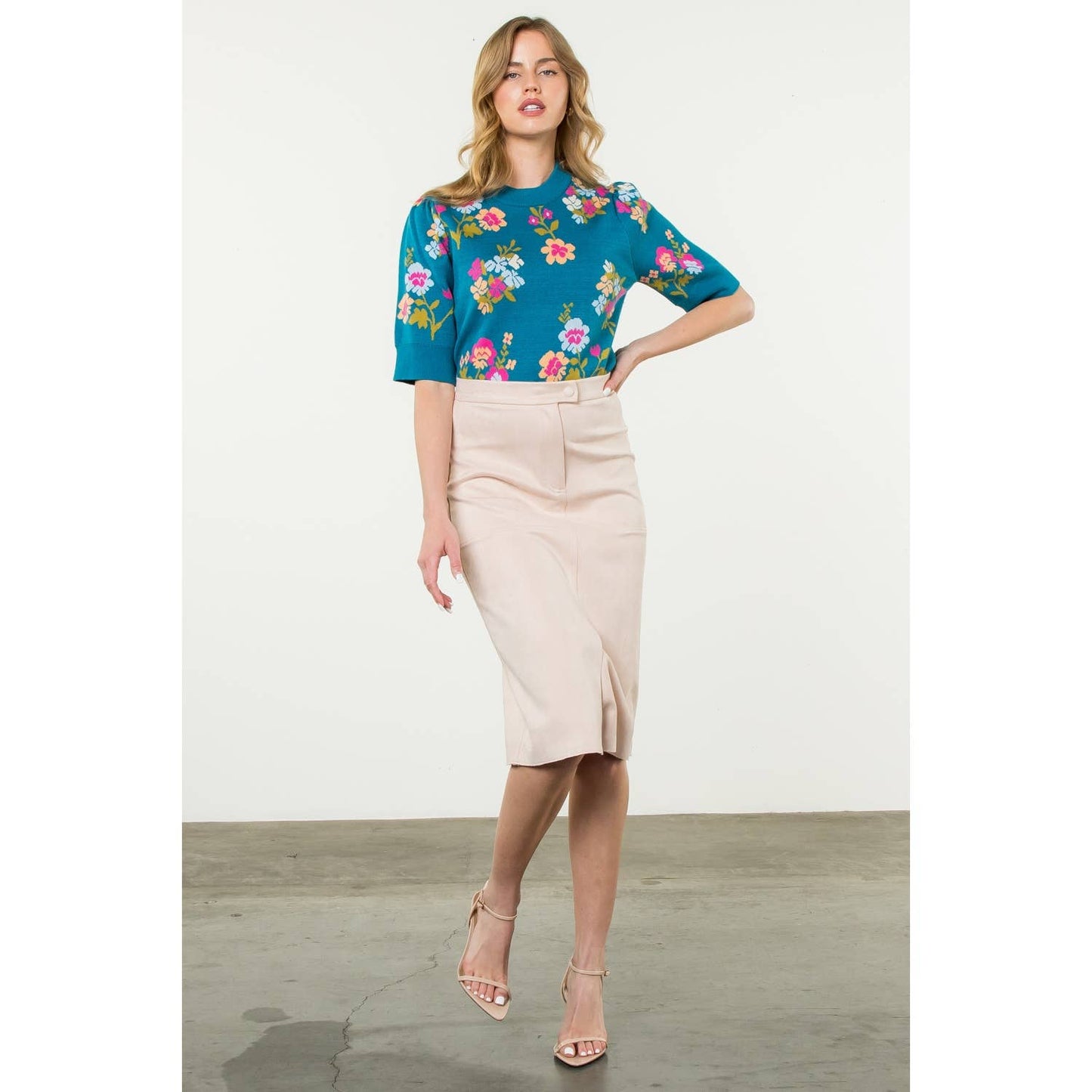 Long Suede Skirt~SALE $37.60~