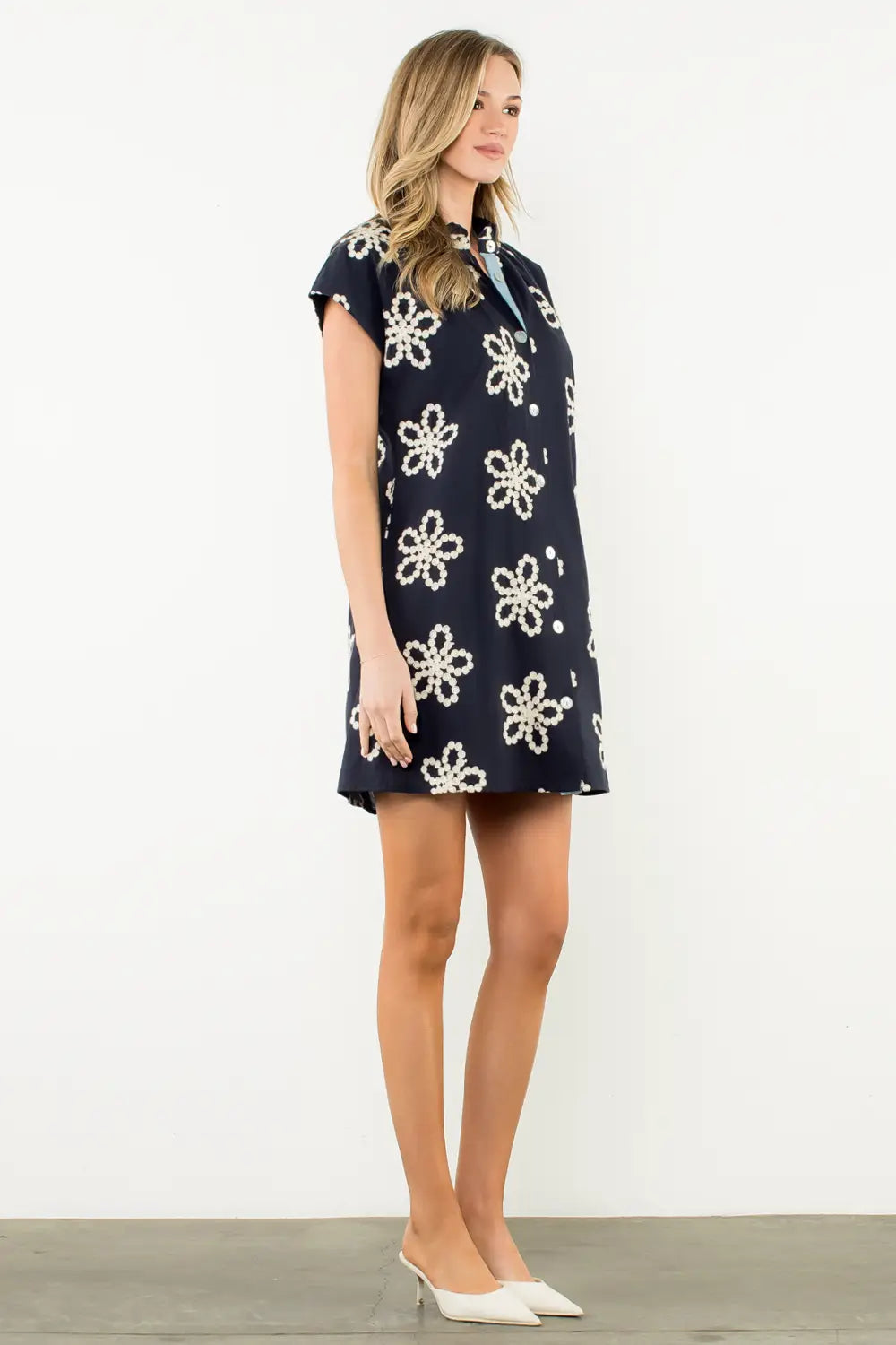 Dana Embroidered Dress