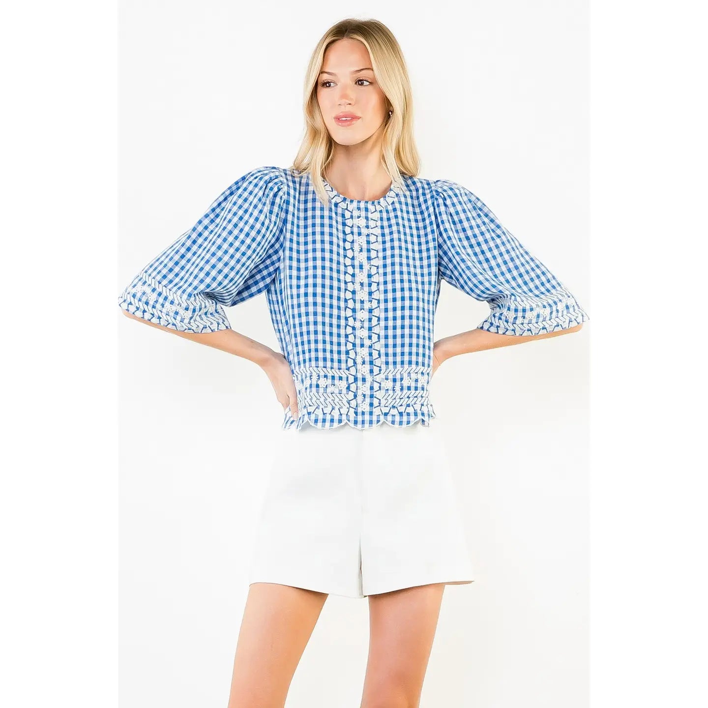 Alice Gingham Top