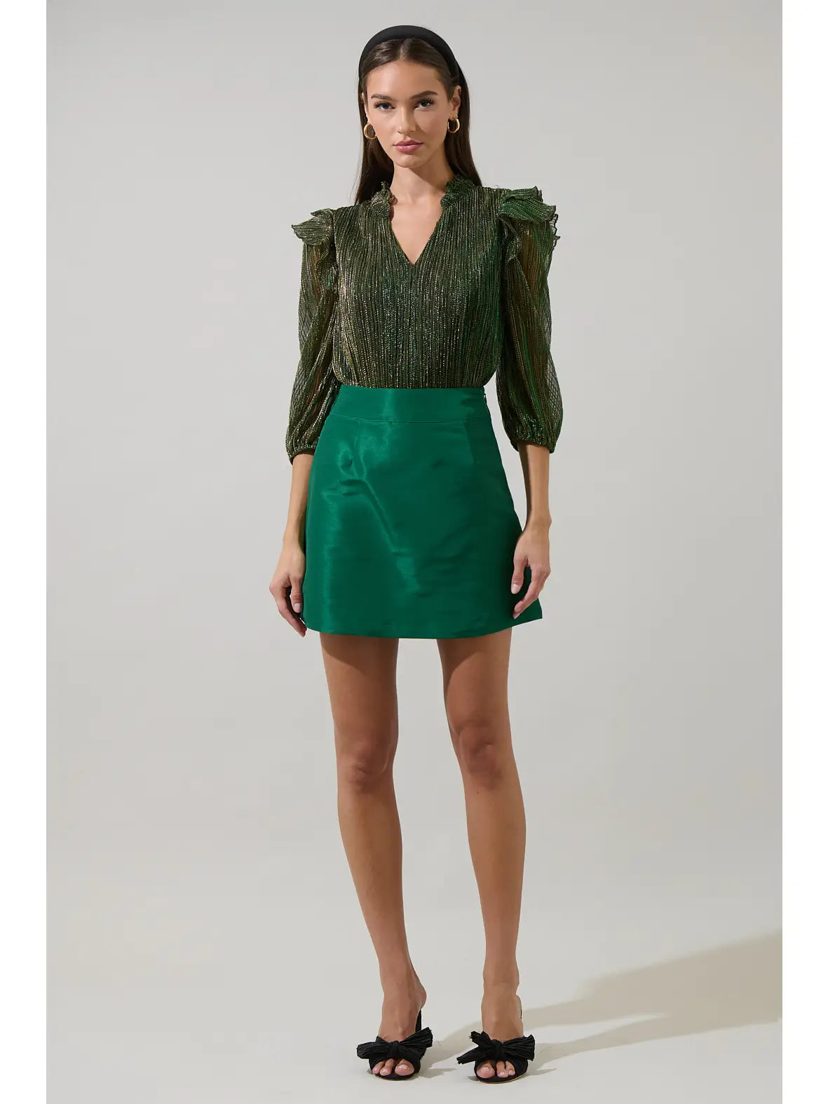 Hestia Taffeta Skirt