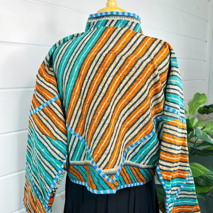 Quilted Bomber Jacket (More Colors)