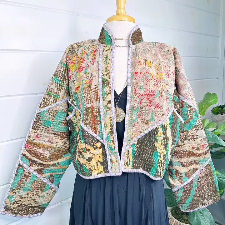 Quilted Bomber Jacket (More Colors)
