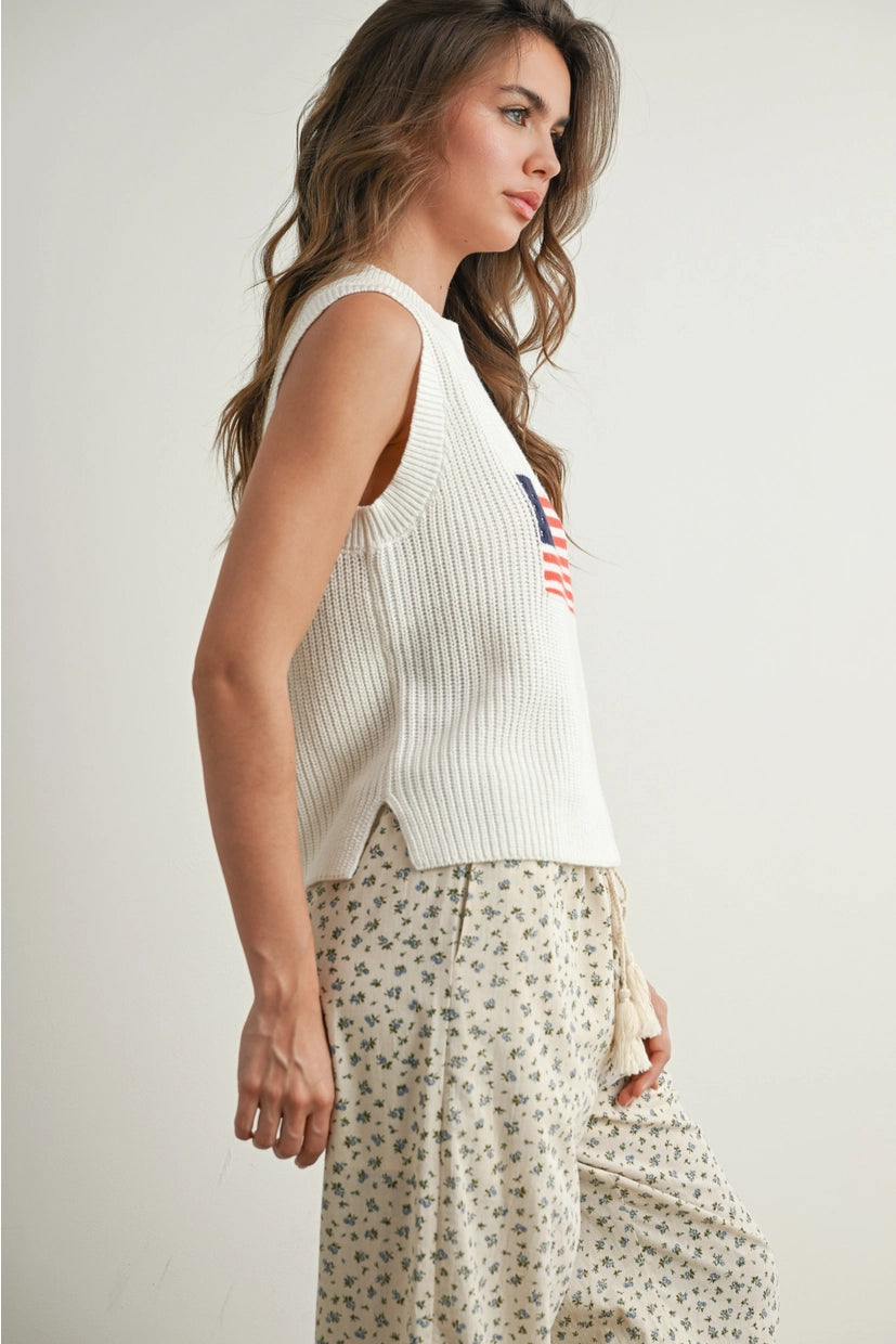 Liberty Sleeveless Sweater