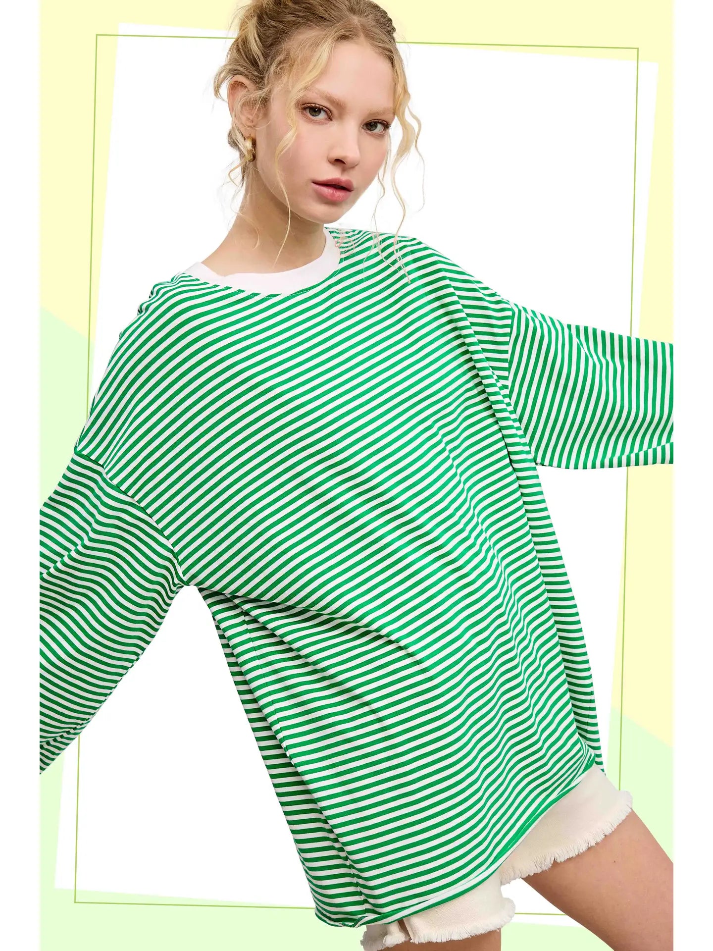 Miley Striped Pullover