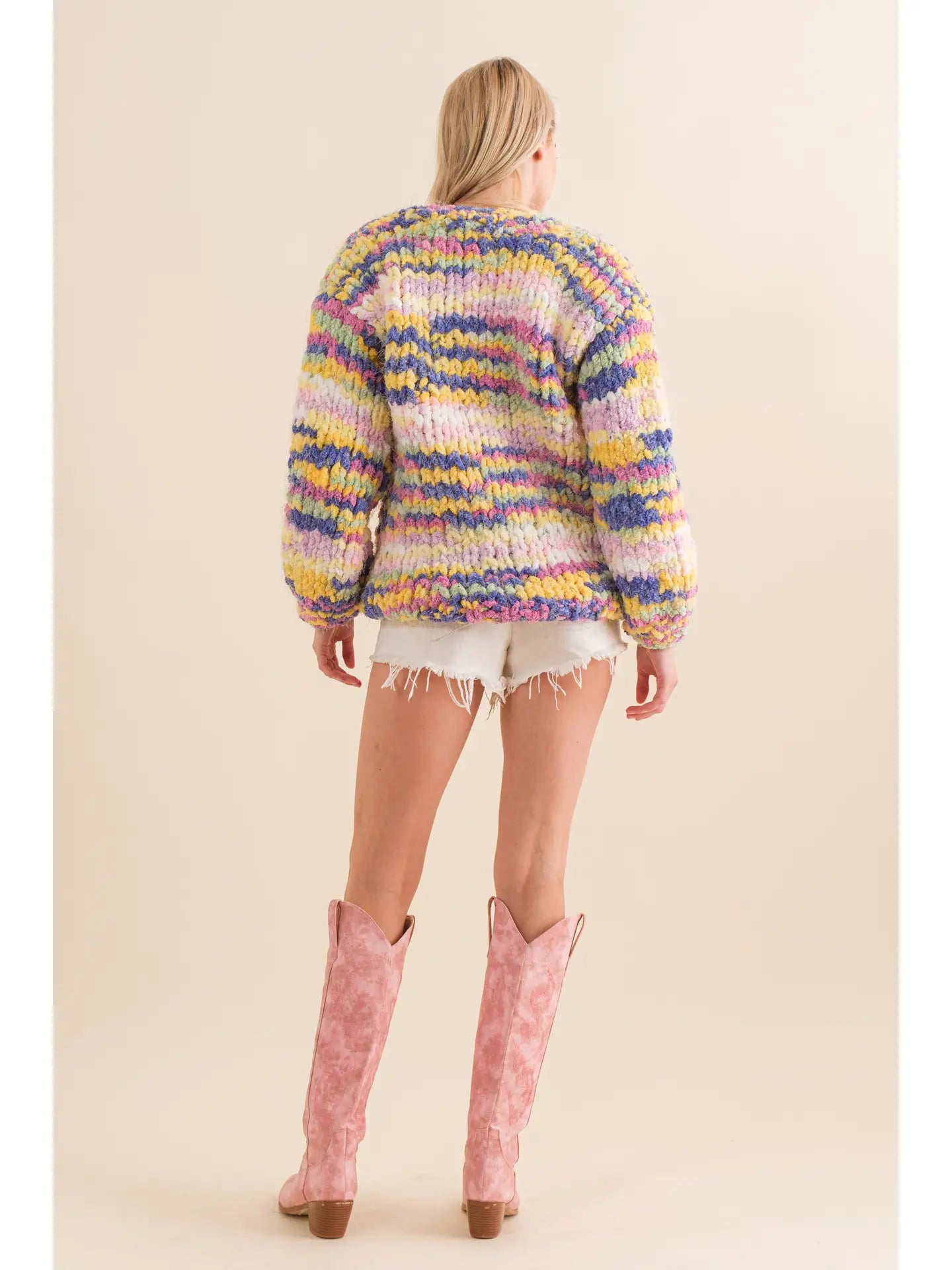 Mixed Yarn Cardigan ~SALE $36.80~