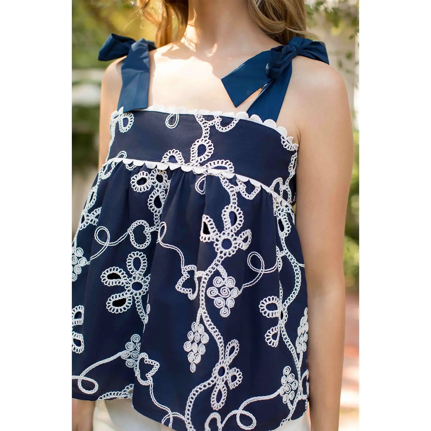 Vivian Embroidered Top