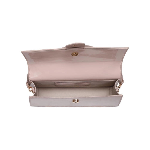Violet Patent Bag