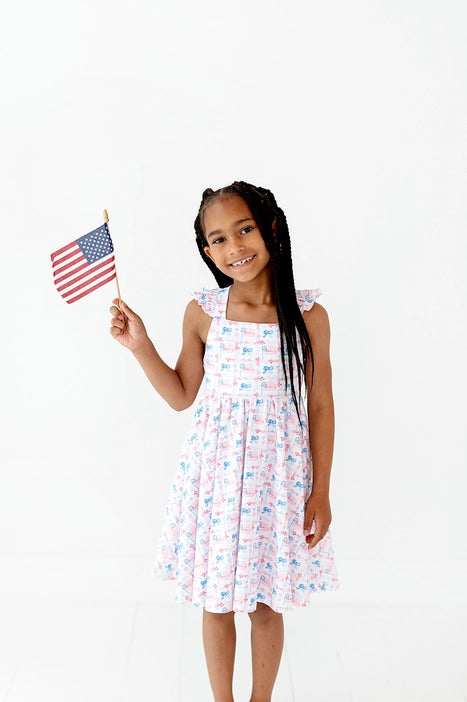 Patriotic Flag Dress ~Originally $48~
