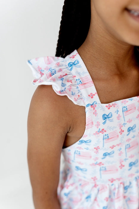 Patriotic Flag Dress ~Originally $48~