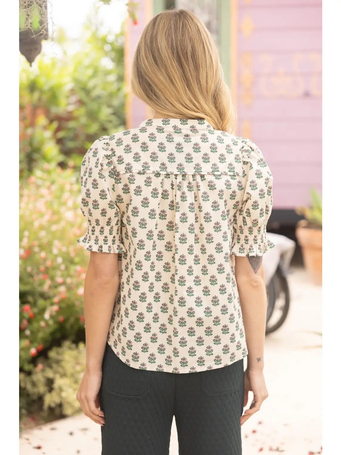 Emery Floral Top