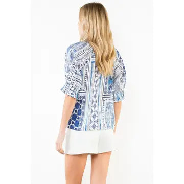 Shiobhan Pattern Top