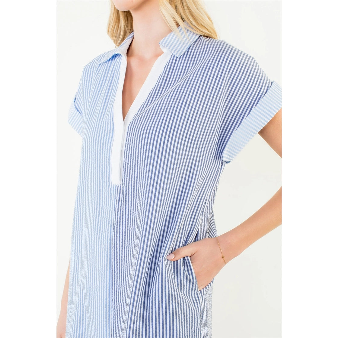 Andrea Striped Dress