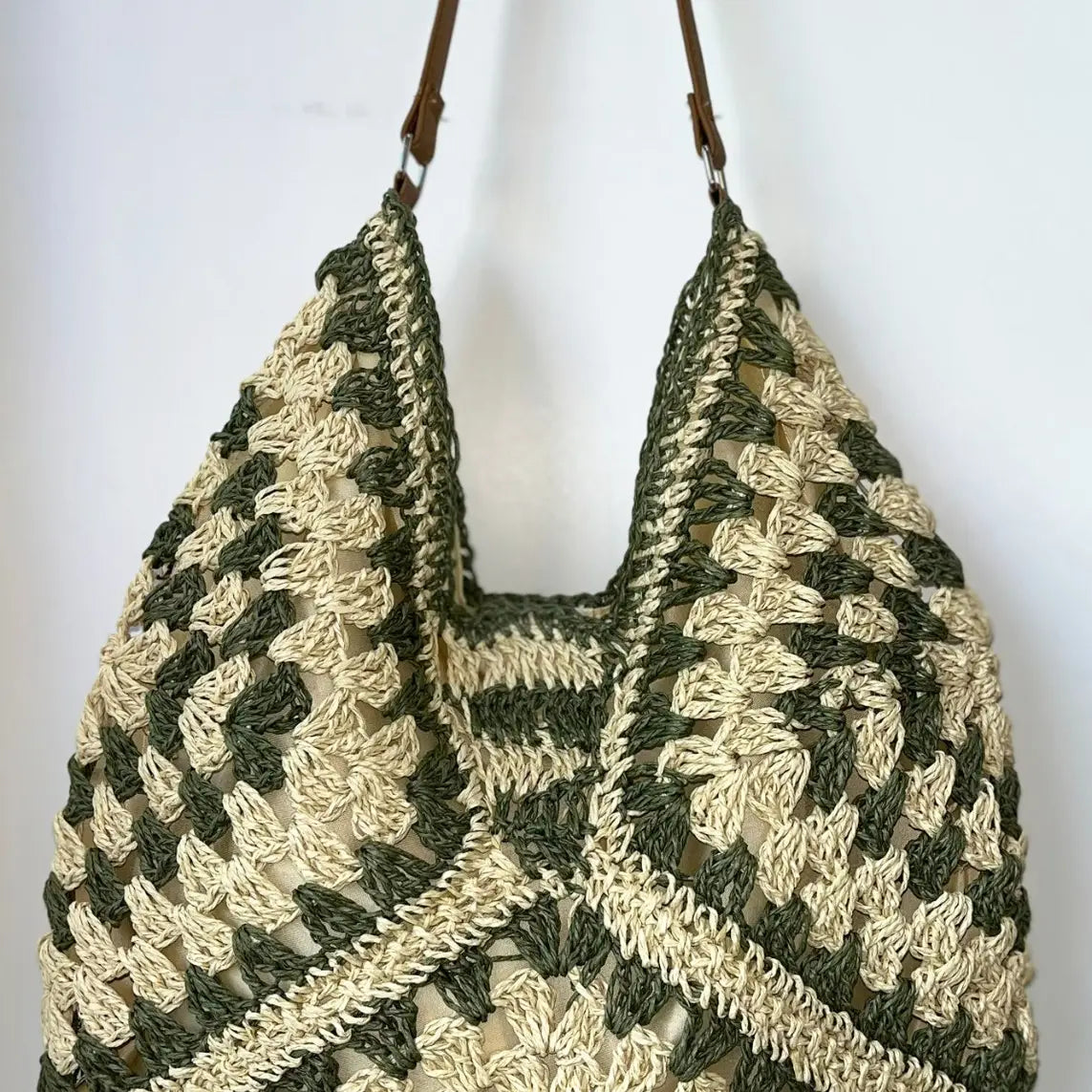 Straw Shoulder Bag