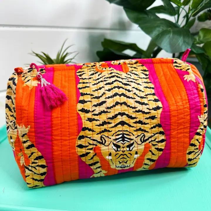 Quilted Cosmetic Bag (More Colors)
